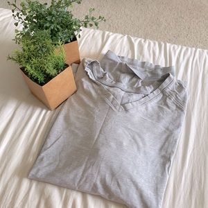 Gray Work Out T